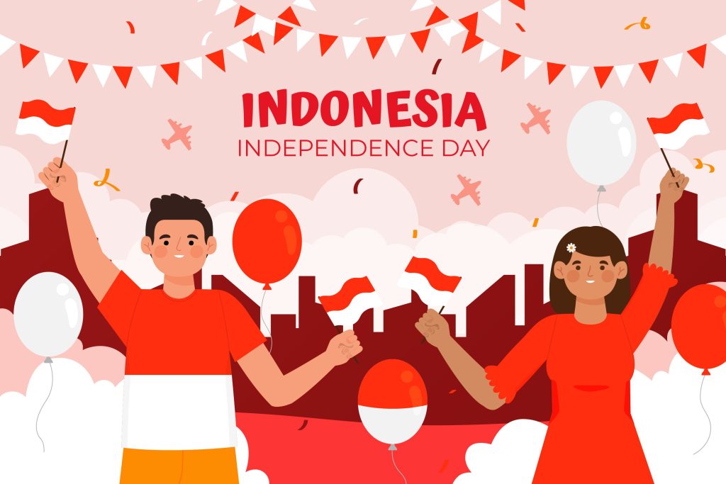 70 Kata Kata HUT RI 80 Singkat, Lucu, dan Penuh Semangat