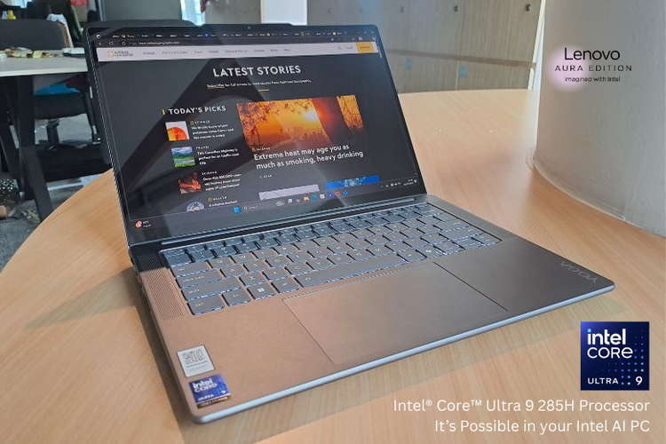 Ulasan Yoga Pro 7i Aura Edition: Tipis, Elegan, dan Canggih dengan AI