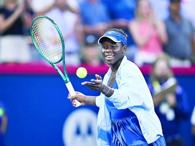 Canadian teen Mboko stuns top-seeded Gauff