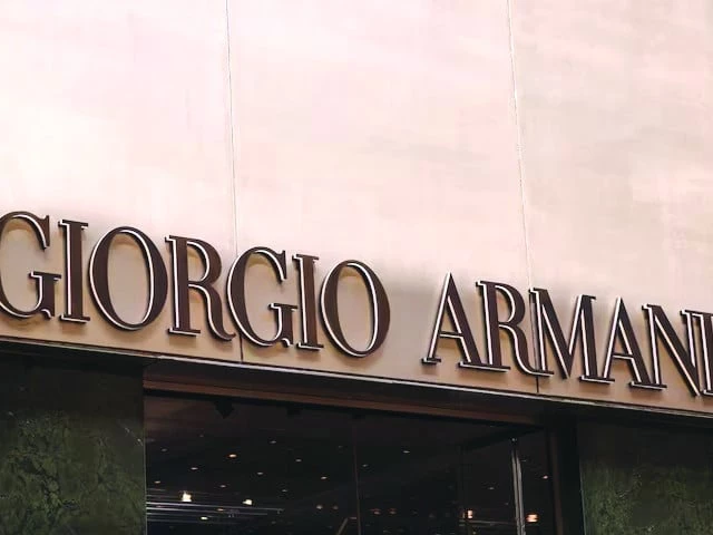 Giorgio Armani fined for labour violations